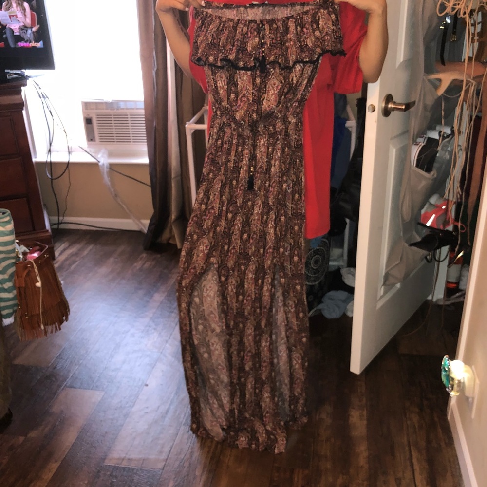 Slit dress